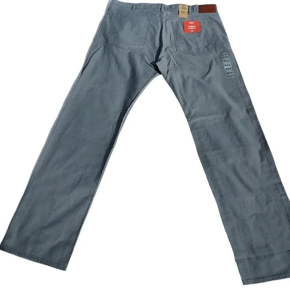 NWT Dockers Pacific 5 Pocket Straight Fit Grey Pants Men W38 L34 - Picture 2 of 10